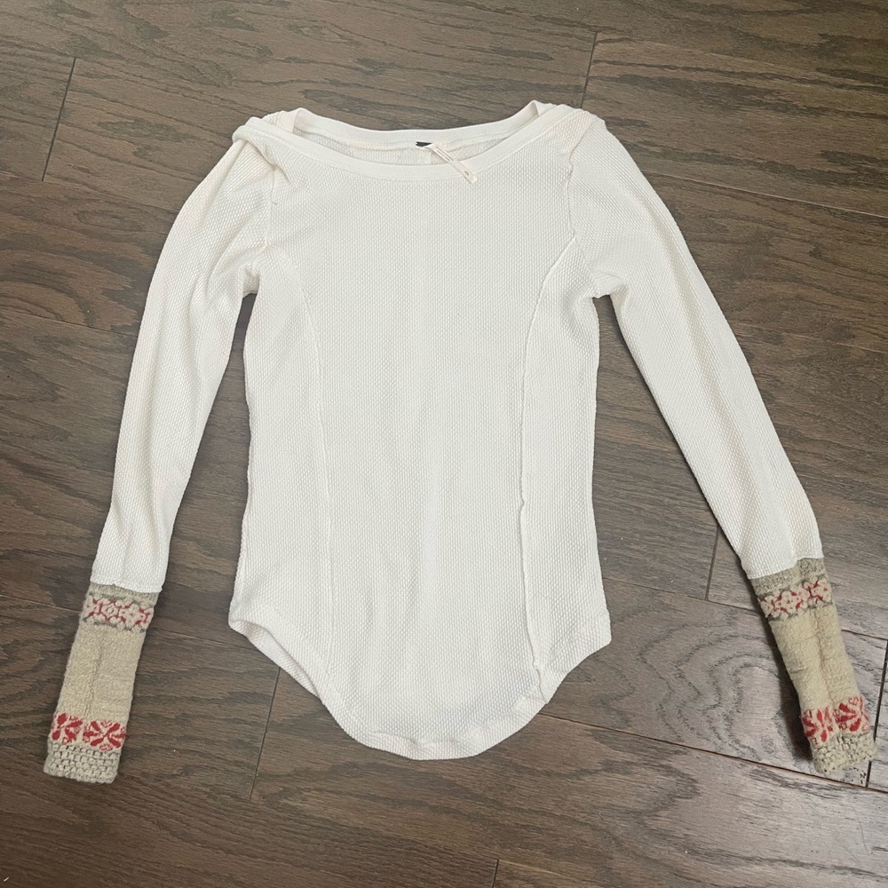 Free People long sleeve shirt
